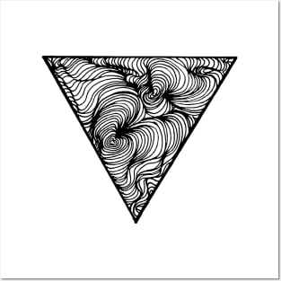 BLACK TRIANGLE Posters and Art